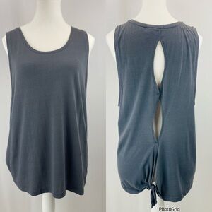 Victoria’s Secret Sport Cut Out Tie Back Tank Top, Medium